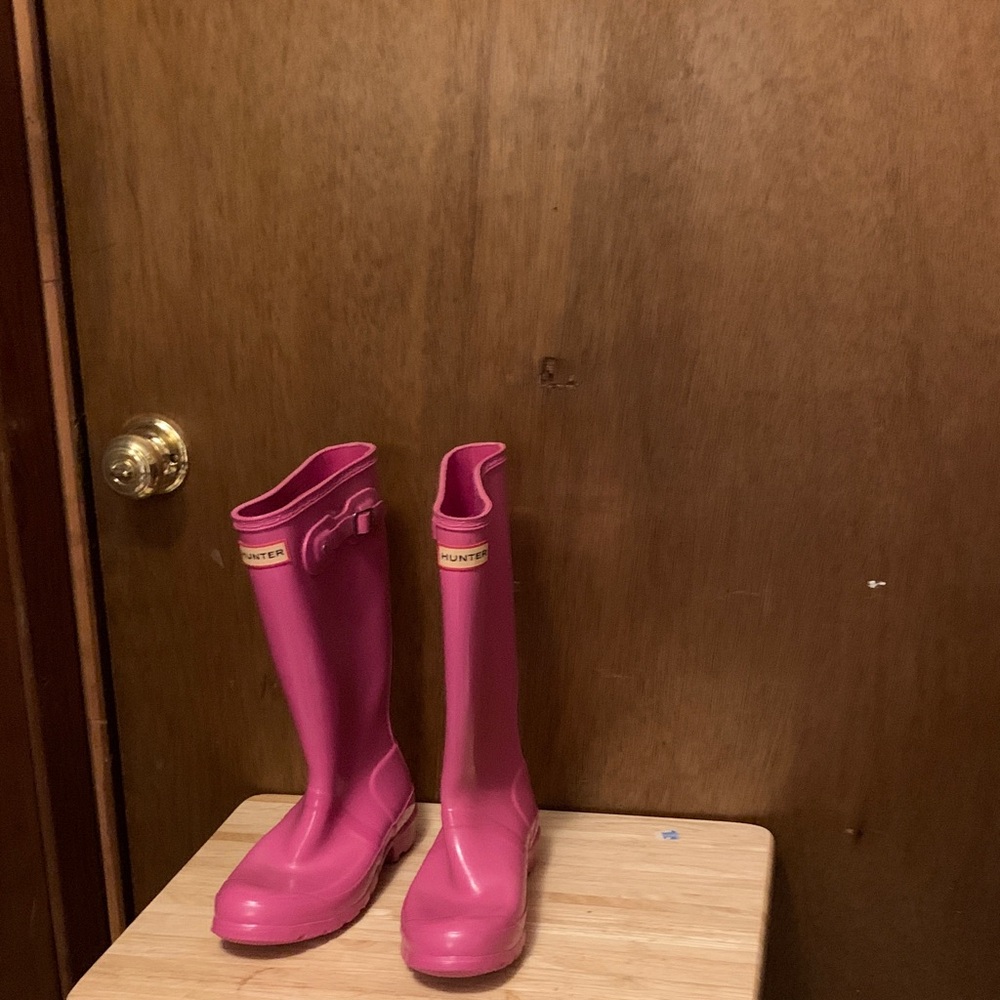 Hunter Pink Women's Winter & Rain Boots